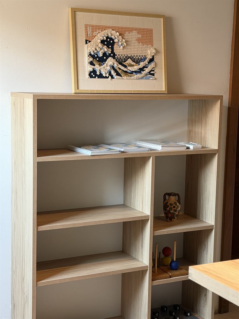 Bureau accueillant bois et blanc à Dour | Raison Home - 4