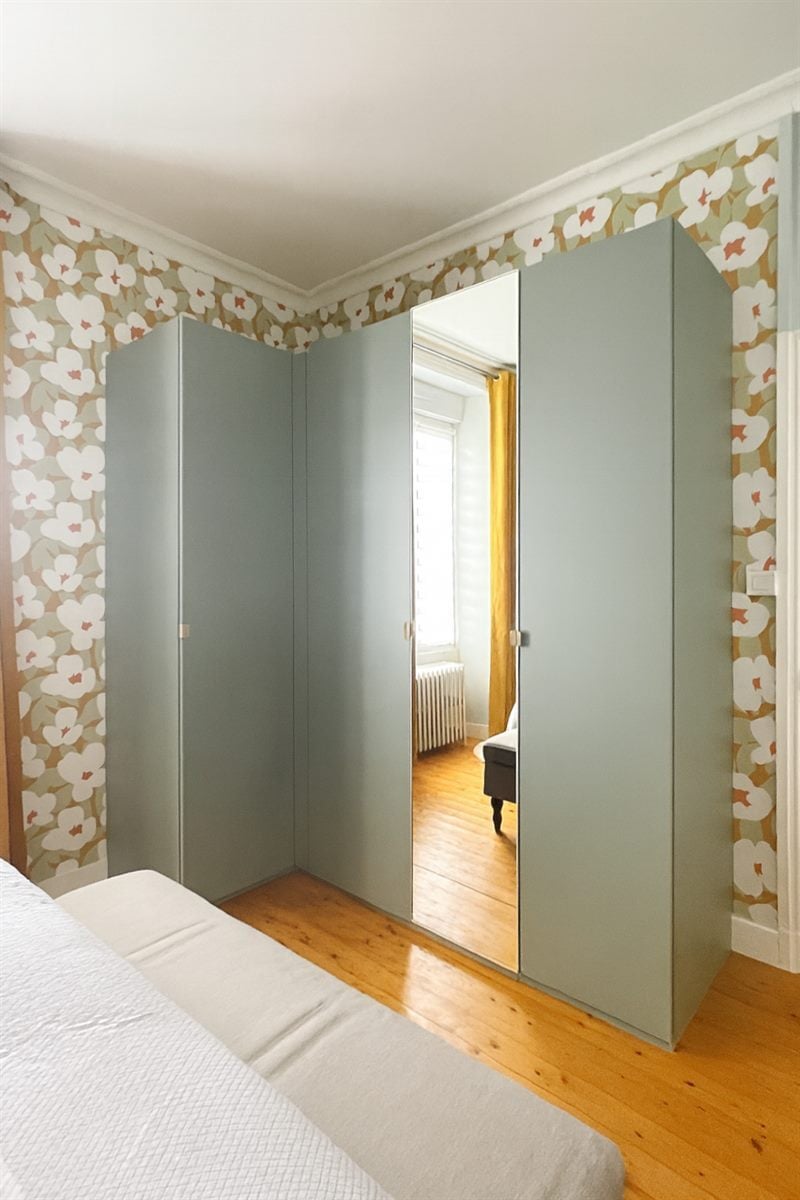 Dressing en L et tête de lit avec rangements à Bressuire | Raison Home - 2