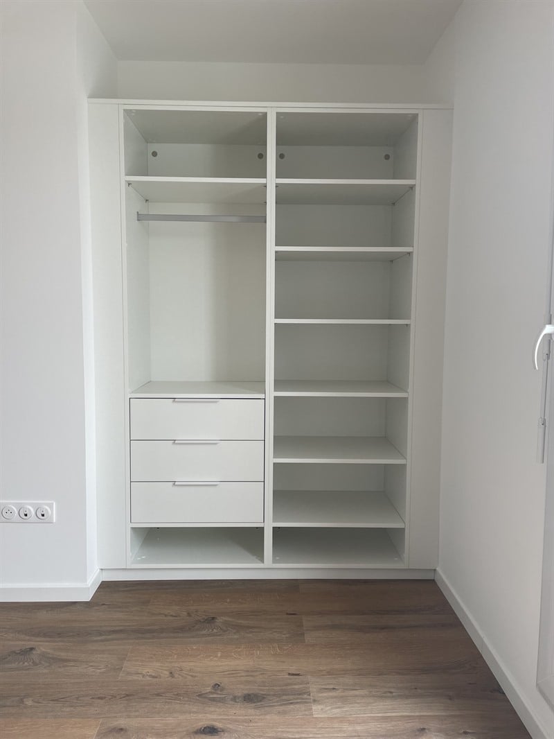 Cuisine et dressing de style moderne blanc | Raison Home - 2