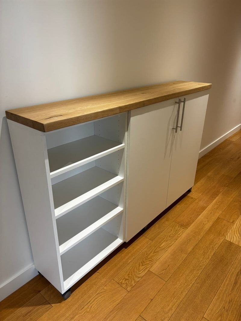 Meuble d'entrée sur roulettes à Villeneuve d'Ascq | Raison Home - 1