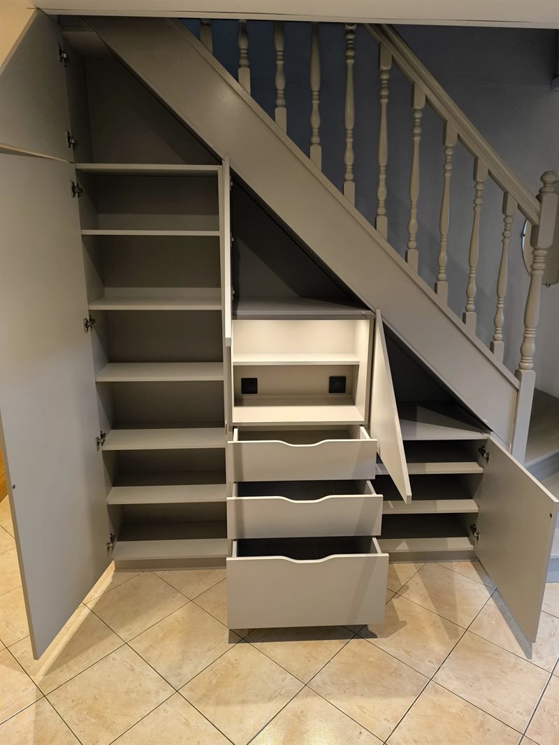 Autres pièces ouvert de style moderne beige à Crespin | Raison Home - 4