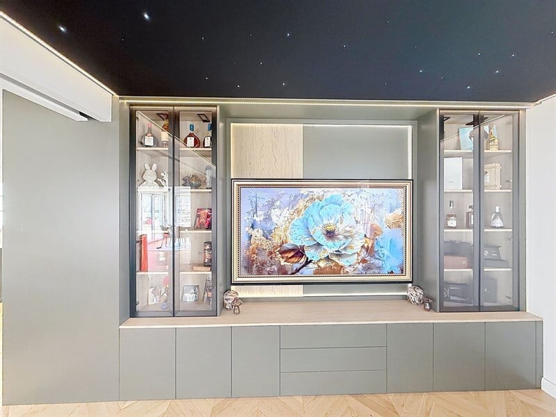 Espace cuisine, salon-séjour design et coordonnée à Lemud | Raison Home - 7