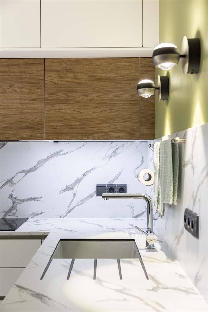 Cuisine moderne bois et blanc à Bois d'Arcy | Raison Home - 6