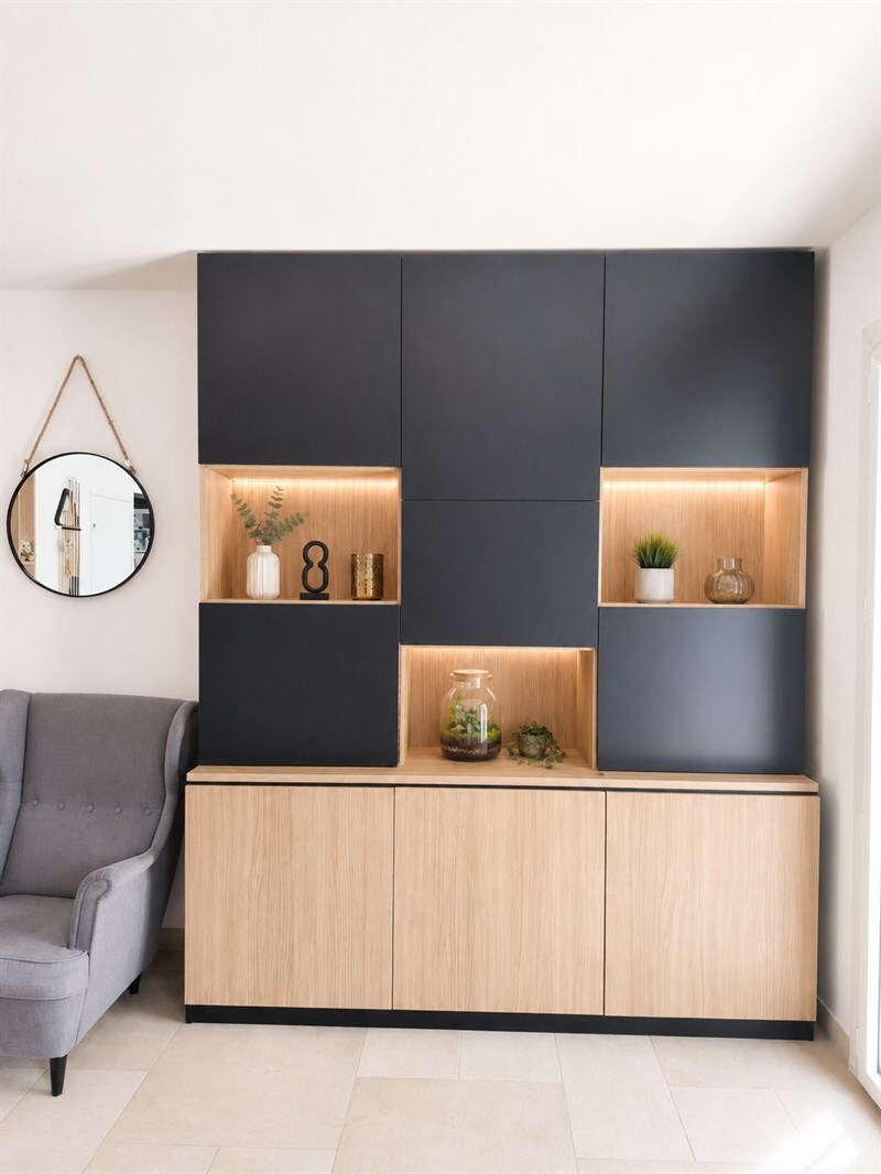 Buffet moderne sur-mesure à Magny Les Hameaux | Raison Home - 1