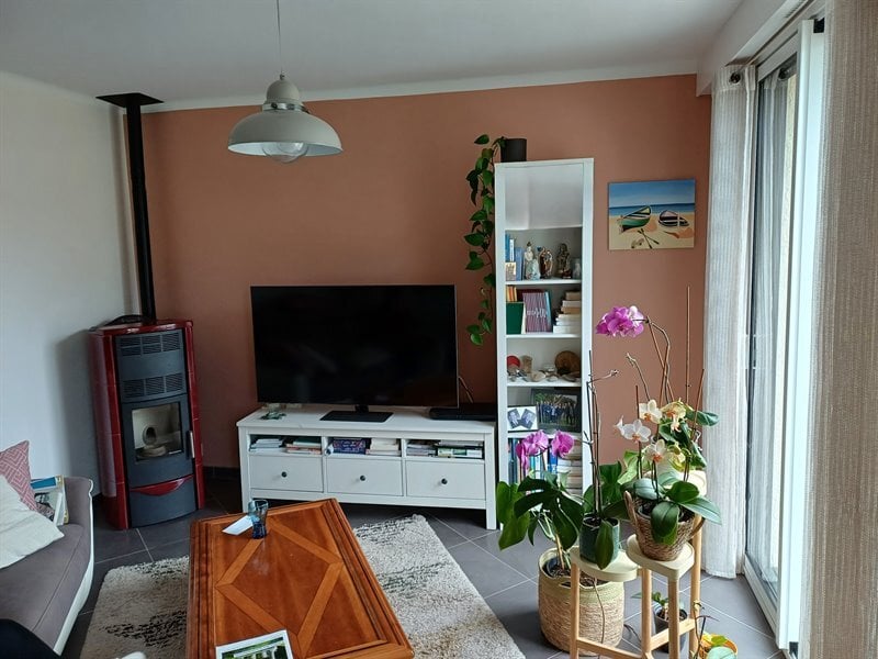 Meuble TV bois, beige et vert à Questembert | Raison Home - 3