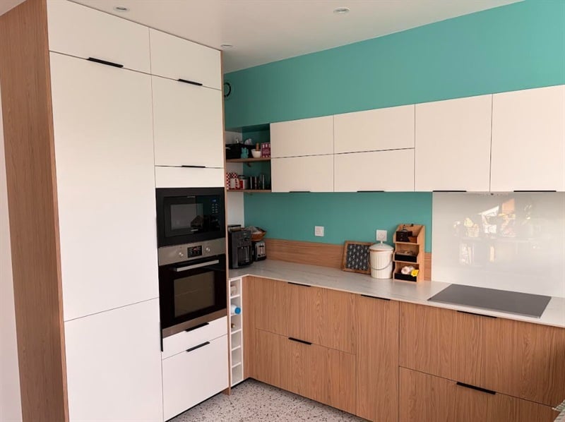 Cuisine nature bois et blanc à Niort | Raison Home - 2